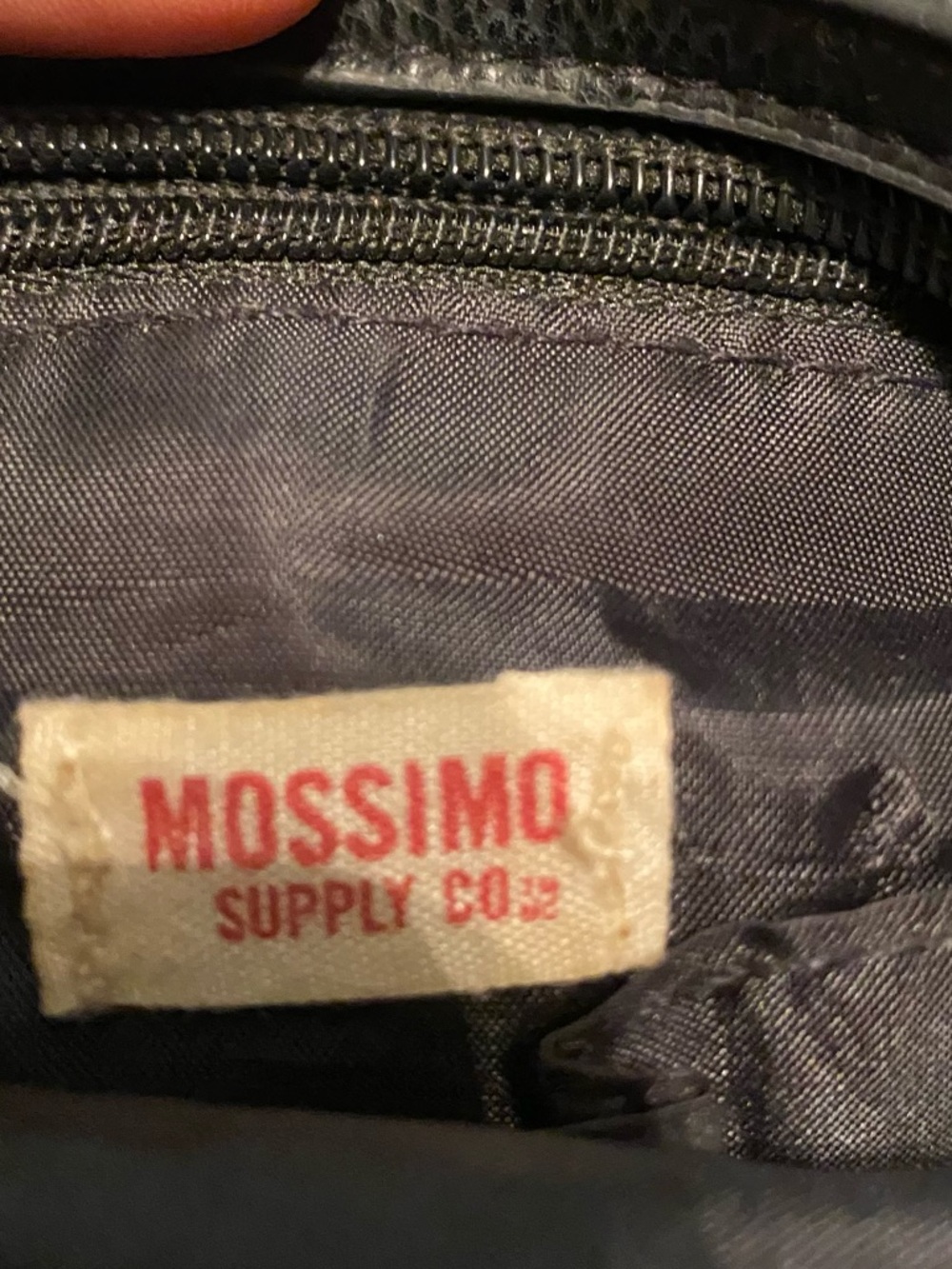 Mossimo Supply Co. Black Fringe Leather Shoulder Bag - Picture 2 of 4